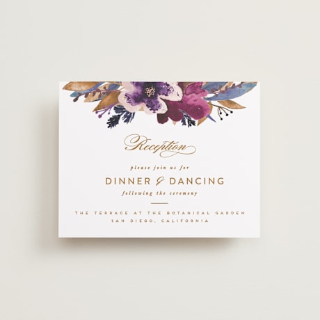 Reception Cards