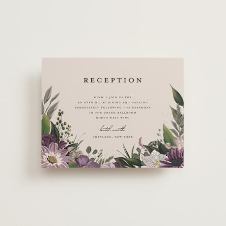 Reception Cards
