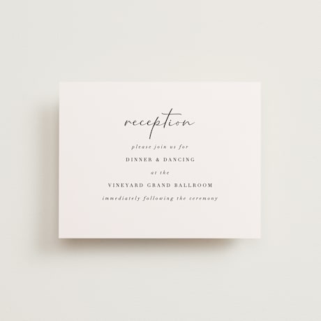 Reception Cards