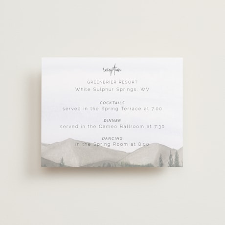 Reception Cards