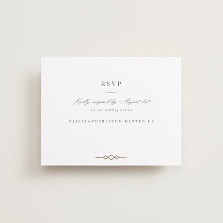 RSVP Online Enclosure Cards