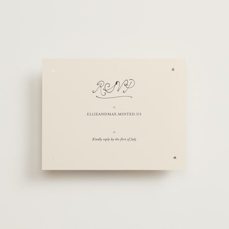 RSVP Online Enclosure Cards