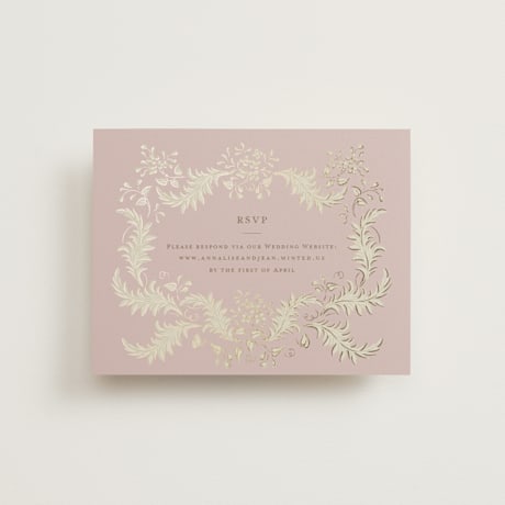 RSVP Online Enclosure Cards