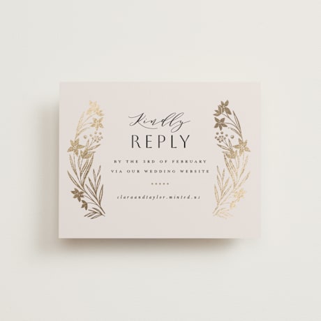 RSVP Online Enclosure Cards