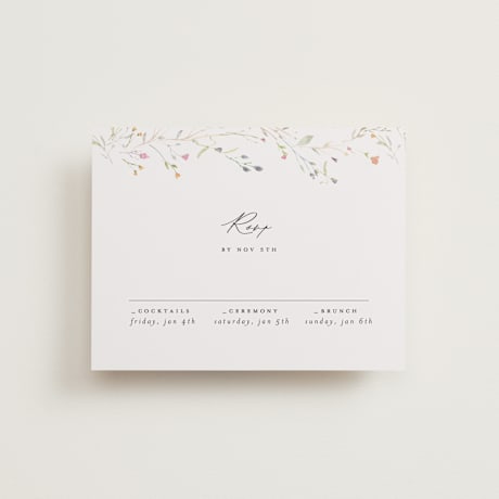 Multi-Event RSVP Cards