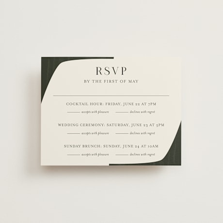 Multi-Event RSVP Cards