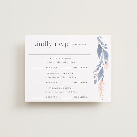 Multi-Event RSVP Cards