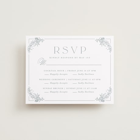 Multi-Event RSVP Cards