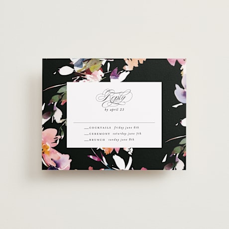 Multi-Event RSVP Cards