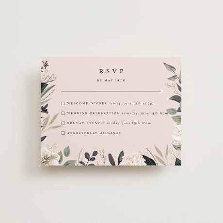 Multi-Event RSVP Cards