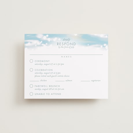 Multi-Event RSVP Cards