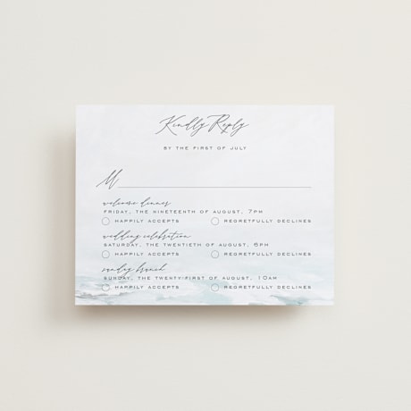 Multi-Event RSVP Cards