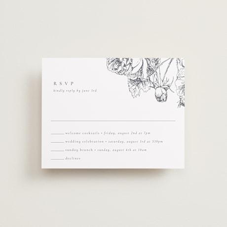 Multi-Event RSVP Cards