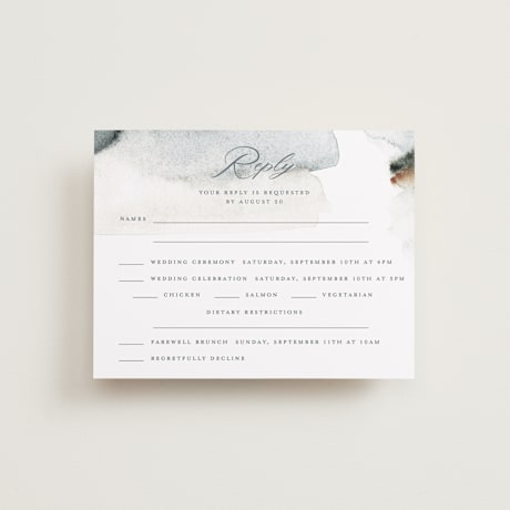 Multi-Event RSVP Cards