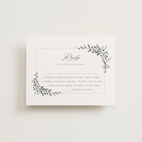 Multi-Event RSVP Cards