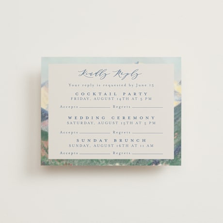 Multi-Event RSVP Cards