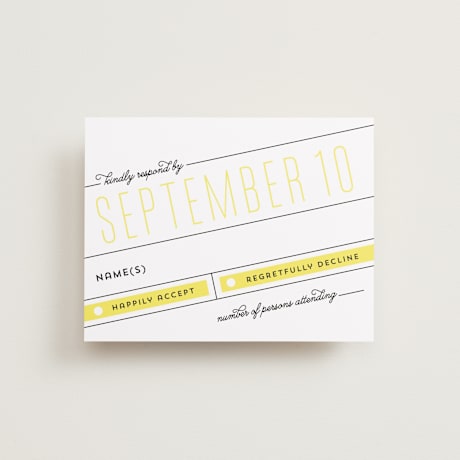 RSVP Cards