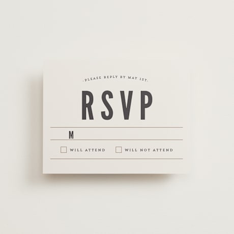RSVP Cards
