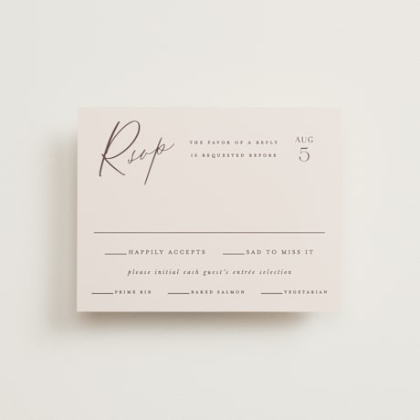 RSVP Cards