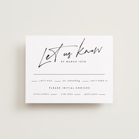 RSVP Cards