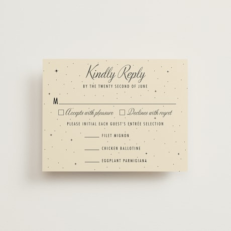RSVP Cards