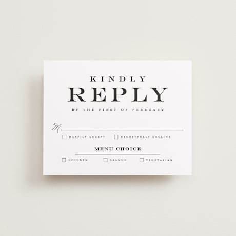 RSVP Cards
