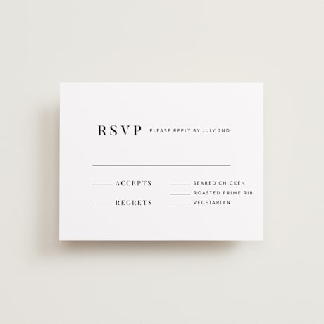 RSVP Cards