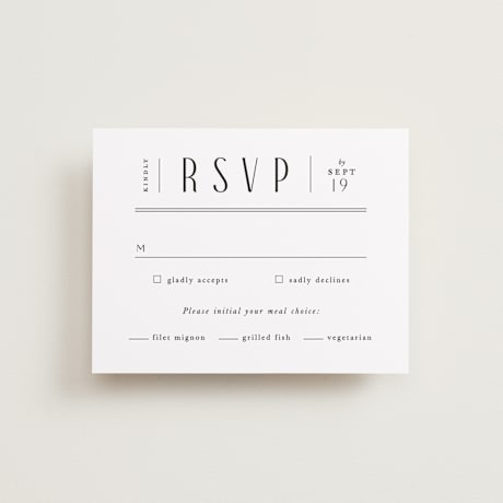 RSVP Cards