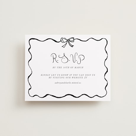 RSVP Online Enclosure Cards