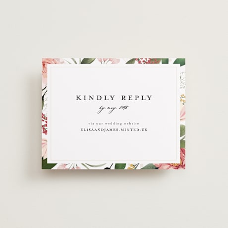 RSVP Online Enclosure Cards