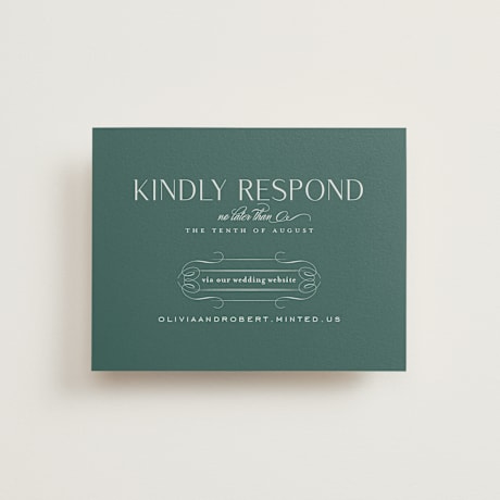 RSVP Online Enclosure Cards