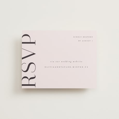 RSVP Online Enclosure Cards