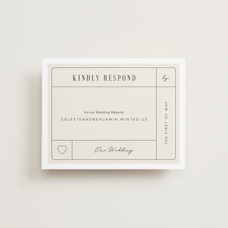 RSVP Online Enclosure Cards