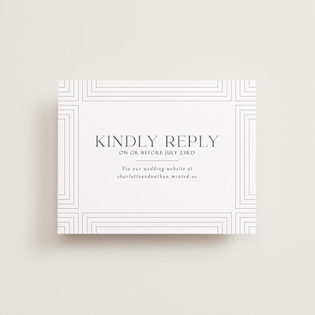 RSVP Online Enclosure Cards