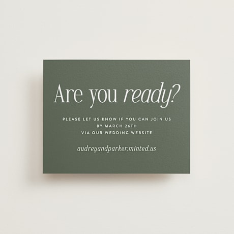 RSVP Online Enclosure Cards