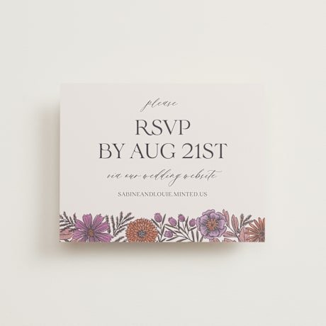 RSVP Online Enclosure Cards