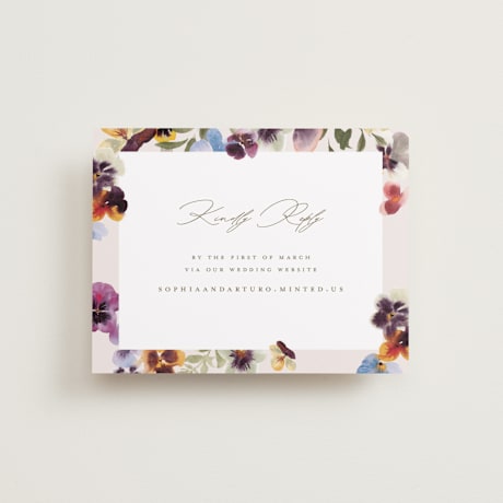 RSVP Online Enclosure Cards