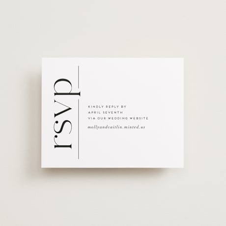 RSVP Online Enclosure Cards