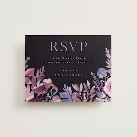 RSVP Online Enclosure Cards