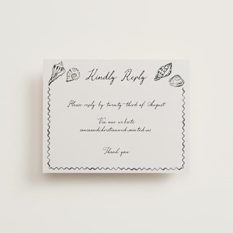 RSVP Online Enclosure Cards