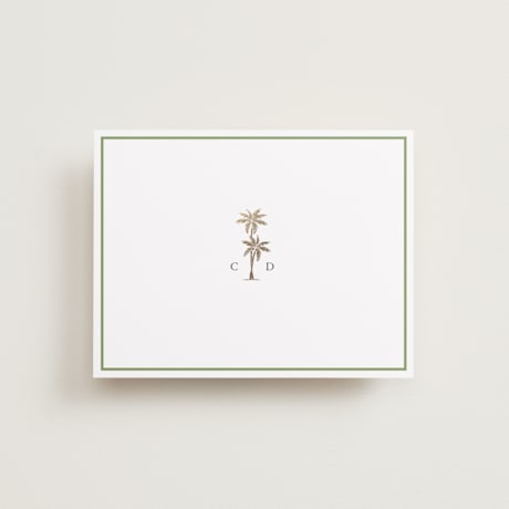 Foil-Pressed Flat Wedding Thank You Cards