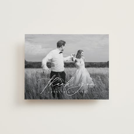 Wedding Thank You Postcards