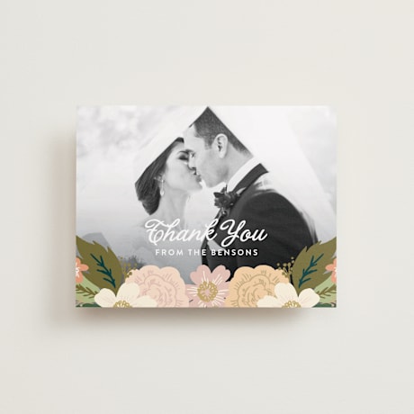 Wedding Thank You Postcards