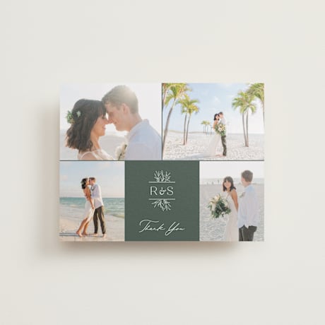 Wedding Thank You Postcards