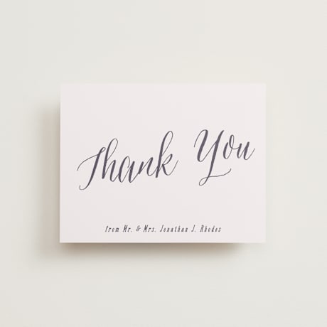 Wedding Thank You Postcards