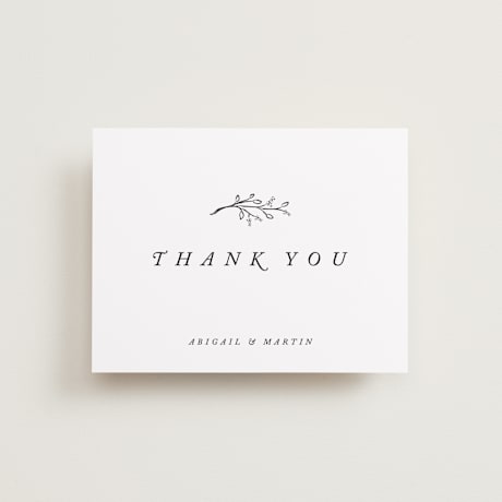 Wedding Thank You Postcards