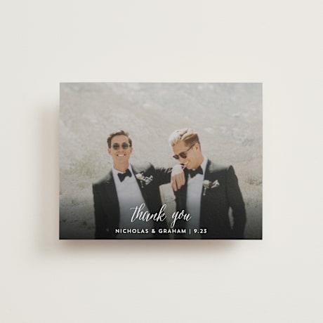 Wedding Thank You Postcards