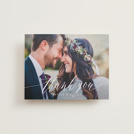 Wedding Thank You Postcards