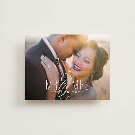 Wedding Thank You Postcards
