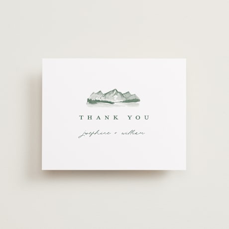 Wedding Thank You Postcards